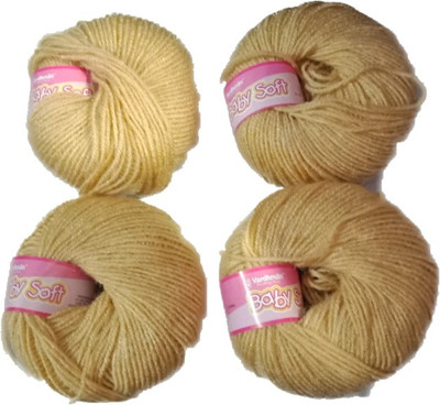 

Vardhman BABY SOFT WOOL PACK OF 6 150GM MUSTARD SHADE NO.79