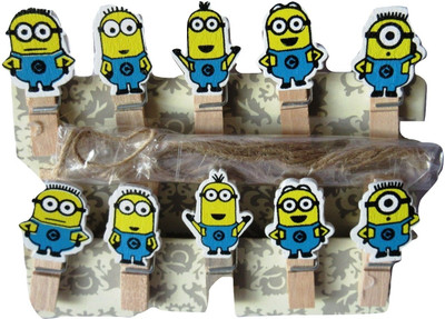 

OZ STORE PAPER WOODEN MINIONS CLIPS
