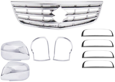 Trigcars Alto k10 Combo Kit Car Chrome Combo Combo