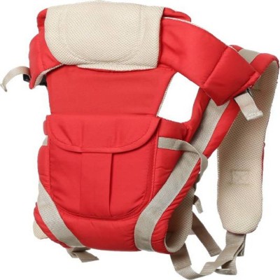 

Gjshop Baby Champ Extra Width Strong Belt Comfortable and Durable Baby Carrier CTFLCD037 Baby Cuddler Baby Carrier(Red, Front carry facing out)