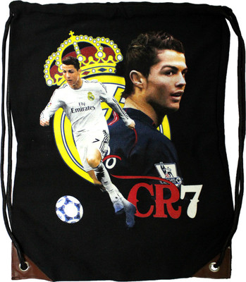 

Best Bags RONALDO Fifa Dori Drawstring Bag 20 L Backpack(Black)