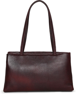 

SVAZ Pure Leather Shoulder Bags Shoulder Bag(Maroon, 12 inch)
