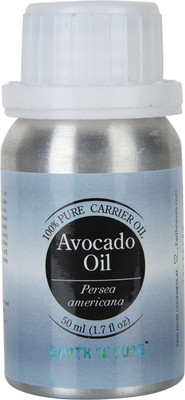 

Earth N Pure Avocado Oil 100% Pure, Natural and Cold Pressed - 50 ml (1.7 fl. oz.)(50 ml)