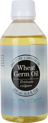 

Earth N Pure Wheat Germ Oil 100% Pure, Natural and Cold Pressed - 200 ml (6.8 fl. oz.)(200 ml)