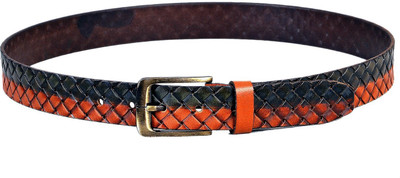 

Leather Pavilion Men Casual Multicolor Genuine Leather Belt, Multi