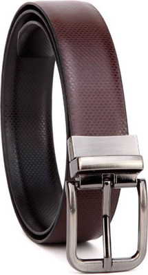 

COOVS Men Formal, Casual, Party, Evening Brown Synthetic Reversible Belt