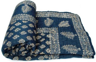 V.R.ENTERPRISES Damask Double Quilt for  Heavy Winter(Cotton, Multicoler)