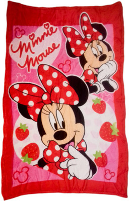 

kidoz kingdom Cartoon  Crib Baby Blanket(Poly Cotton, Multicolor