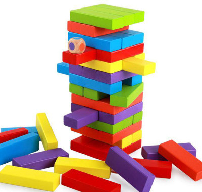 

Miss & Chief 54 Wooden Building(Multicolor)