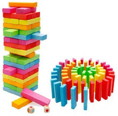 

Kalaplanet Wooden Building Blocks Stacked Layers(Multicolor)