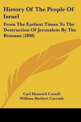 History Of The People Of Israel(English, Paperback, Cornill Carl Heinrich)