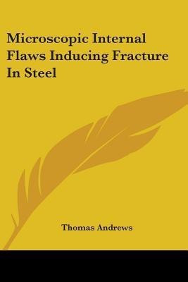 Microscopic Internal Flaws Inducing Fracture In Steel(English, Paperback, Andrews Thomas)