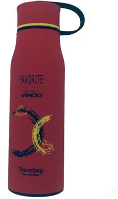 

Vinod Stainless Steel Water Bottle Red Color 520ml Sipper 520 Sipper(Pack of 1, Red)