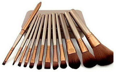 

BB MAC PROFESSIONAL MAKEUP BRUSHES FOR ALL TYPE OF MAKEUP. 12 SET(Pack of 12)