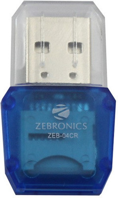 

Zebronics ZEB51CR Card Reader(Blue)