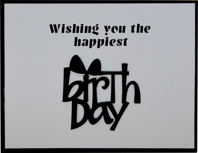 

SCRAPCARD BDG03 Greeting Card(Multicolor, Pack of 1)