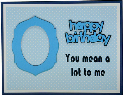 

SCRAPCARD BDG01 Greeting Card(Multicolor, Pack of 1)