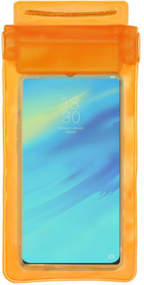 ACM Pouch for Realme 2 Pro(Orange, Waterproof, Silicon, Pack of: 1)