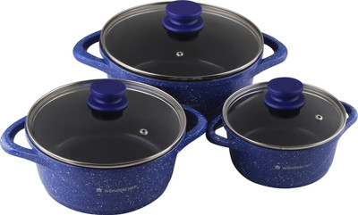 55% OFF on WONDERCHEF Ceramide Set Blue Cook and Serve Casserole