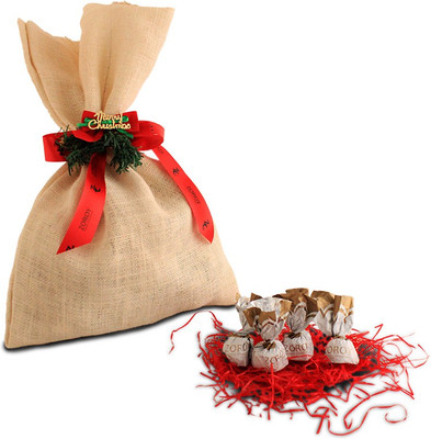 Zoroy Luxury Chocolate Christmas special Santa's Bag of 50 chocolates Fudges(500 g)