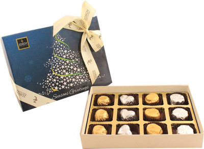 

Zoroy Luxury Chocolate Christmas Special 12 chocolate box Fudges(125 g)