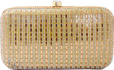 

Chouhan Stylish Party Gold Clutch