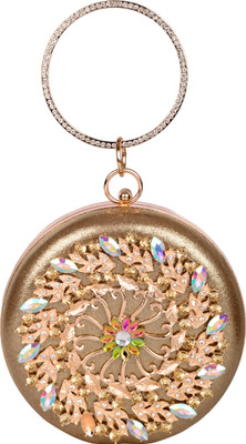 

Butterfly Bags Party Gold Clutch