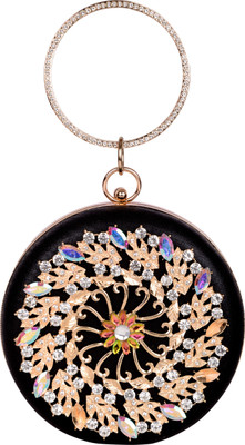 

Butterfly Bags Party Black Clutch