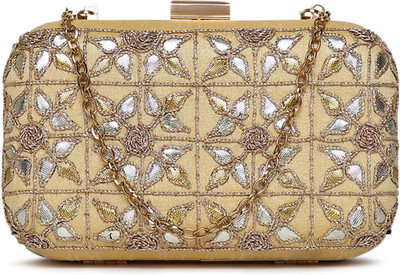 

SVAZ Party Beige Clutch