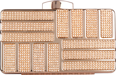 

Butterfly Bags Party Gold Clutch