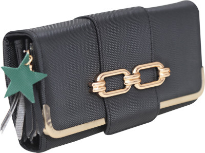 

Cidky Casual, Party, Formal Black Clutch