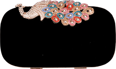 

Butterfly Bags Casual Black Clutch