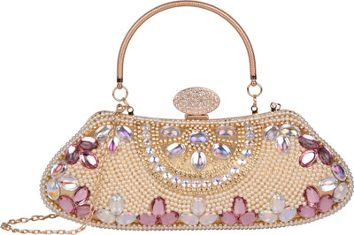 

Butterfly Bags Party Gold Clutch