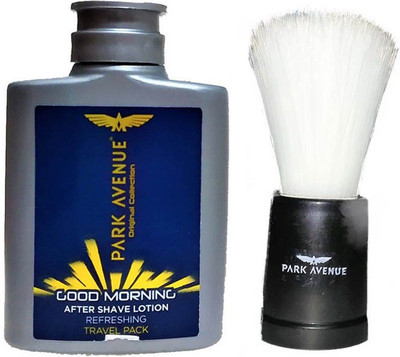 

Park Avenue Good Morning After Shave Lotion 50ml & Shaving Brush(Set of 2)
