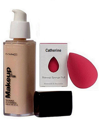 

CATHERINE Sponge puff, Mac makeup Foundation(Set of 2)