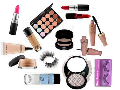 

divas beauty Sponge Puff & Mac Professional Super Beautiful Combo Makeup Kit(Set of 14)