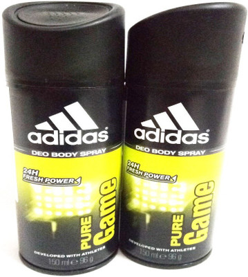

Addidas Pure Game Body Spray - For Men(300 ml, Pack of 2)