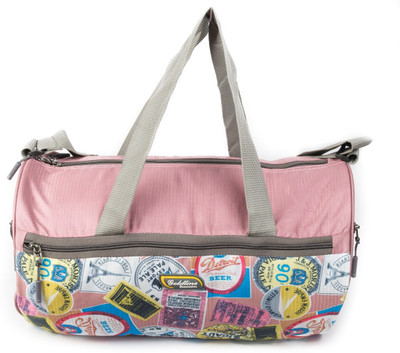 

MUNDO ELEGANTE Duffle Bag 37 Travel Duffel Bag(Pink)