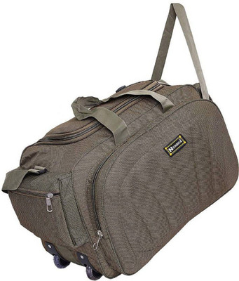 

N Choice (Expandable) brown699 Duffel Strolley Bag(Brown)