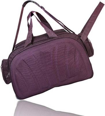 N Choice (Expandable) purple Duffel Strolley Bag(Purple)