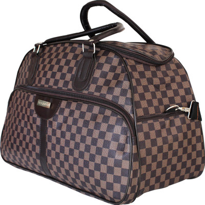 

Tied Ribbons Leatherette Duffle Bag for Travel Travel Duffel Bag(Multicolor)