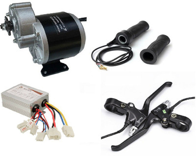 

ROBOTONLINESTORE MY1016Z3 350W + Motor Controller + Twist Throttle, and e break Electric Bicycle Kit Educational Electronic Hobby Kit