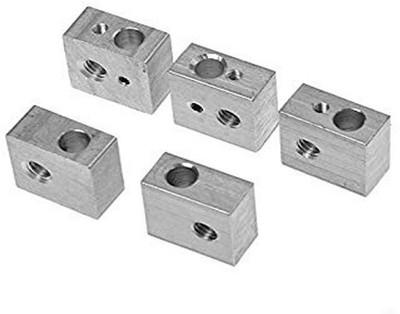 

Pinchdart 5pcs 3D printer accessories all metal heating block of hot end Automotive Electronic Hobby Kit