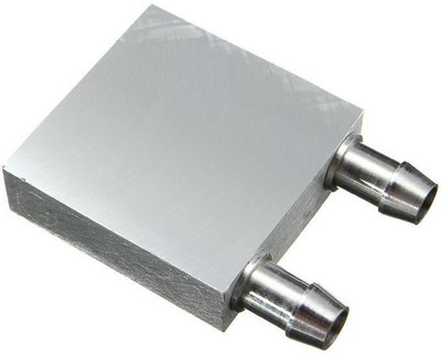 

Pinchdart Aluminum Heat Sink Water Cooling block 40x40x12mm Automotive Electronic Hobby Kit