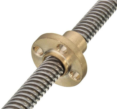 Pinchdart THSL-300-8D 300mm Lead Screw 8mm Thread 2mm pitch Automotive Electronic Hobby Kit
