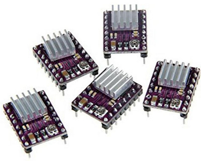 

Pinchdart 5pcs DRV8825Stepper Driver Module with Heatsink Automotive Electronic Hobby Kit