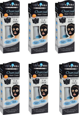 

TRAGBARE Activated Charcoal Purifying Peel off Mask 130g (Pack of 6)(130 g)