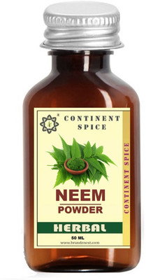 

Continent Spice NEEM Powder, for Acne & pimples, eczema, anti aging, pigmentation, dry skin(50 ml)