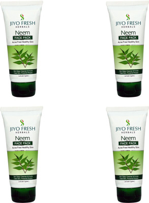 

Jiyo Fresh Herbal Neem Face Pack Acne Free Healthy Skin Face Wash(60 g)