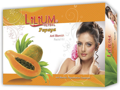 

Lilium Herbal Papaya Anti Blemish Facial Kit 80 g